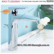 Vòi chậu lavabo  BÁN ÂM BÀN nóng lạnh chính hãng TOTO KAG-TLG04304V