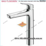 Vòi chậu lavabo ĐẶT BÀN nóng lạnh chính hãng TOTO KAG-TLG03305V