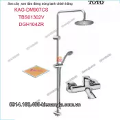 Sen cây nóng lạnh,sen tắm đứng TOTO chính hãng KAG-DM907CS
