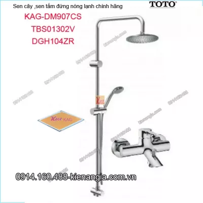 Sen cây nóng lạnh,sen tắm đứng TOTO chính hãng KAG-DM907CS