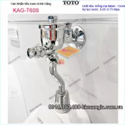 Van nhấn hơi ,bấm xả tiểu nam chính hãng TOTO KAG-T60S