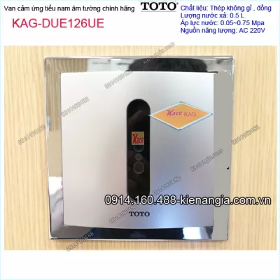 Van cảm ứng xả tiểu nam chính hãng TOTO KAG-DUE126UE