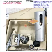 Van cảm ứng xả tiểu nam chính hãng TOTO KAG-DUE137PBK