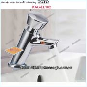 Vòi chậu lavabo Tự ngắt chính hãng TOTO KAG-DL102