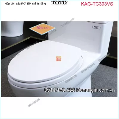 Nắp bồn cầu rơi êm chính hãng TOTO KAG-TC392VS
