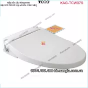 Nắp bồn cầu thông minh chính hãng TOTO KAG-TCW07S
