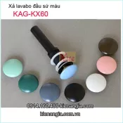 Đầu xả lavabo bằng sứ màu KAG-KX60