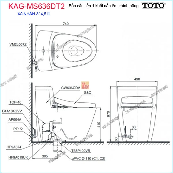 KAG-MS636DT2-Bon-cau-lien-1-khoi-TOTO-chinh-hang-KAG-MS636DT2-kich-thuoc-lap-dat