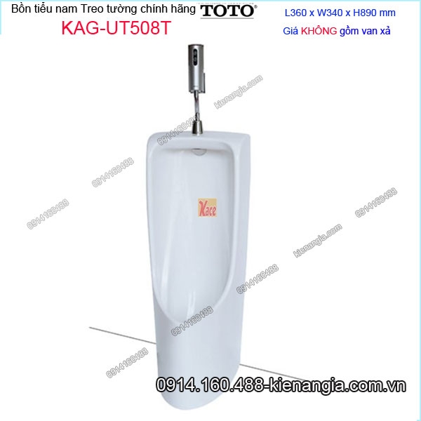 KAG-UT508T-Bon-tieu-nam-treo-tuong-TOTO-chinh-hang-360x340x890-mm-KAG-UT508T
