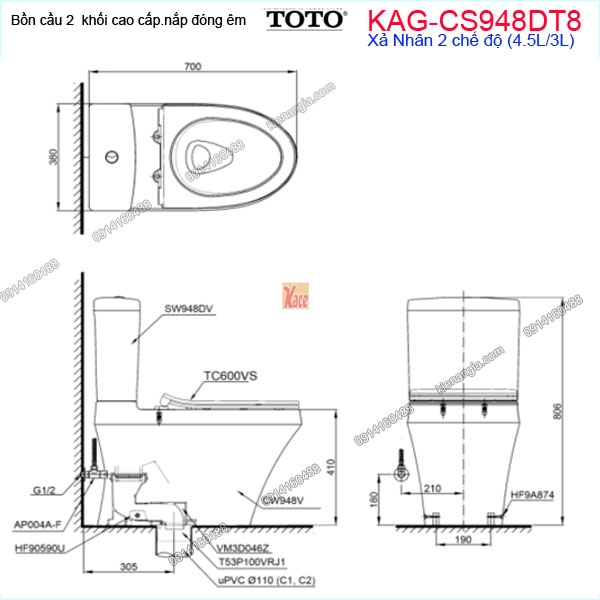 KAG-CS948DT8-Bon-cau-2-khoi-TOTO-KAG-CS948DT8--Kich-thuoc-lap-dat
