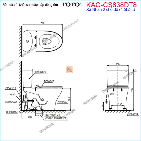 KAG-CS838DT8-Bon-cau-2-khoi-TOTO-KAG-CS838DT8--Kich-thuoc-lap-dat