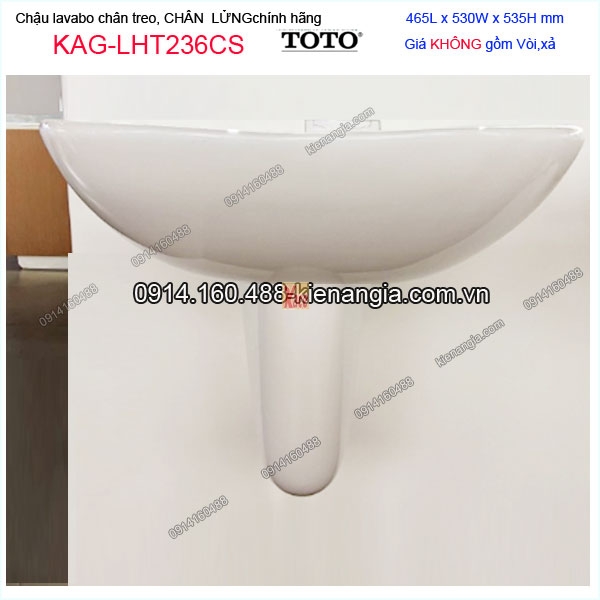 KAG-LHT236CS-Chau-lababo-CHAN-TREO-LUNG-chinh-hang-TOTO-465X530mm-KAG-LHT236CS