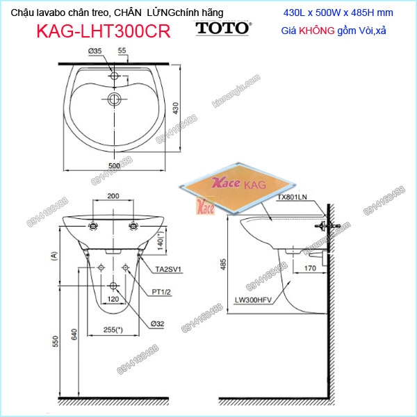 KAG-LHT300CRChau-lababo-CHAN-TREO-LUNG-chinh-hang-TOTO-430X500mm-KAG-LHT300CR-kich-thuoc-lap=dat