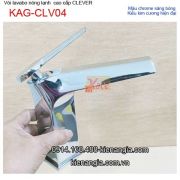 Vòi chậu lavabo nóng lạnh kim cương Clever KAG-CLV04