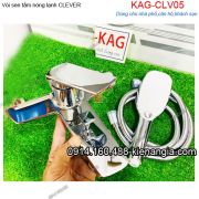 Vòi sen tắm nóng lạnh  Clever KAG-CLV05