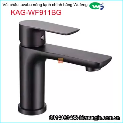 Vòi chậu lavabo nóng lạnh chính hãng WUFENG KAG-WF911BG