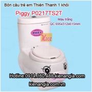 Bồn cầu trẻ em liền khối THIÊN THANH KAG-PIGGY