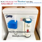 Bộ xả chính hãng bồn cầu 1 khối 2 nhấn Thiên Thanh KAG-XBC37