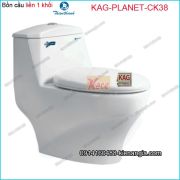 Bồn cầu 1 khối  Thiên Thanh Planet-CK38