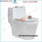 Bồn cầu Vuông 1 khối Thiên Thanh chinh hãng KAG-LUX-CK99