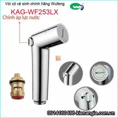 Vòi xịt vệ sinh chính hãng WUFENG KAG-WF253LX