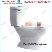 Bồn cầu 2 nhấn THIÊN THANH QUEEN-CD4429