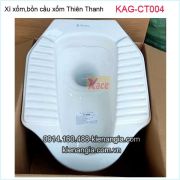 Bồn cầu xí xổm THIÊN THANH KAG-CT0400T
