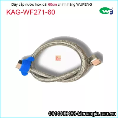 Dây cấp nước inox wufeng chính hãng dài 60cm KAG-WF271-60