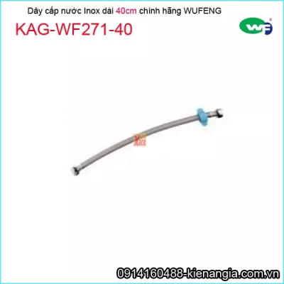 Dây cấp nước inox wufeng chính hãng dài 40cm KAG-WF271-40