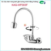 Vòi rửa chén nóng lạnh chính hãng WUFENG âm tường KAG-WF003F