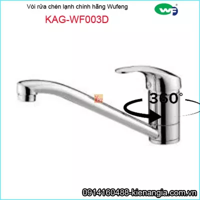 Vòi bếp lạnh gật gù Wufeng chính hãng KAG-WF003D