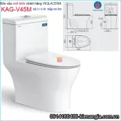 Bồn cầu liền một khối chính hãng Viglacera KAG-V45M