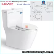 Bồn cầu liền một khối chính hãng Viglacera KAG-V62
