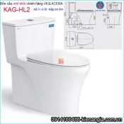 Bồn cầu liền một khối chính hãng Viglacera KAG-HL2