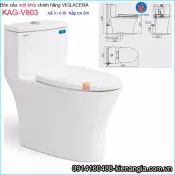 Bồn cầu liền một khối chính hãng Viglacera KAG-V803