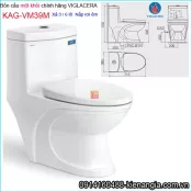 Bồn cầu liền một khối chính hãng Viglacera KAG-VM39M