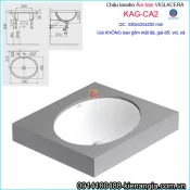 Chậu lavabo Oval ÂM BÀN chính hãng Viglacera KAG-CA2