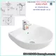 Chậu lavabo treo tường Viglacera KAG-V523