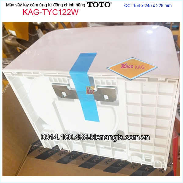 KAG-TYC122W-May-say-tay-cam-ung-tu-dong-TOTO-chinh-hang-KAG-TYC122W-2