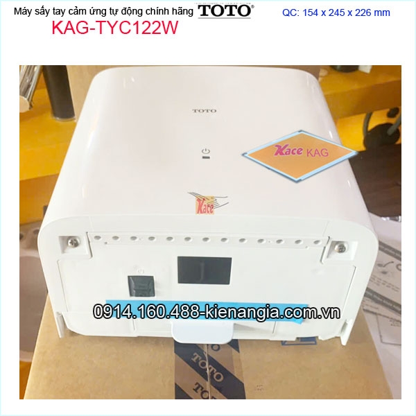 KAG-TYC122W-May-say-tay-cam-ung-tu-dong-TOTO-chinh-hang-KAG-TYC122W-1