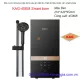 Máy nước nóng trực tiếp có bơm màu đen cảm ứng Toshiba  KAG-45EM Smart bơm