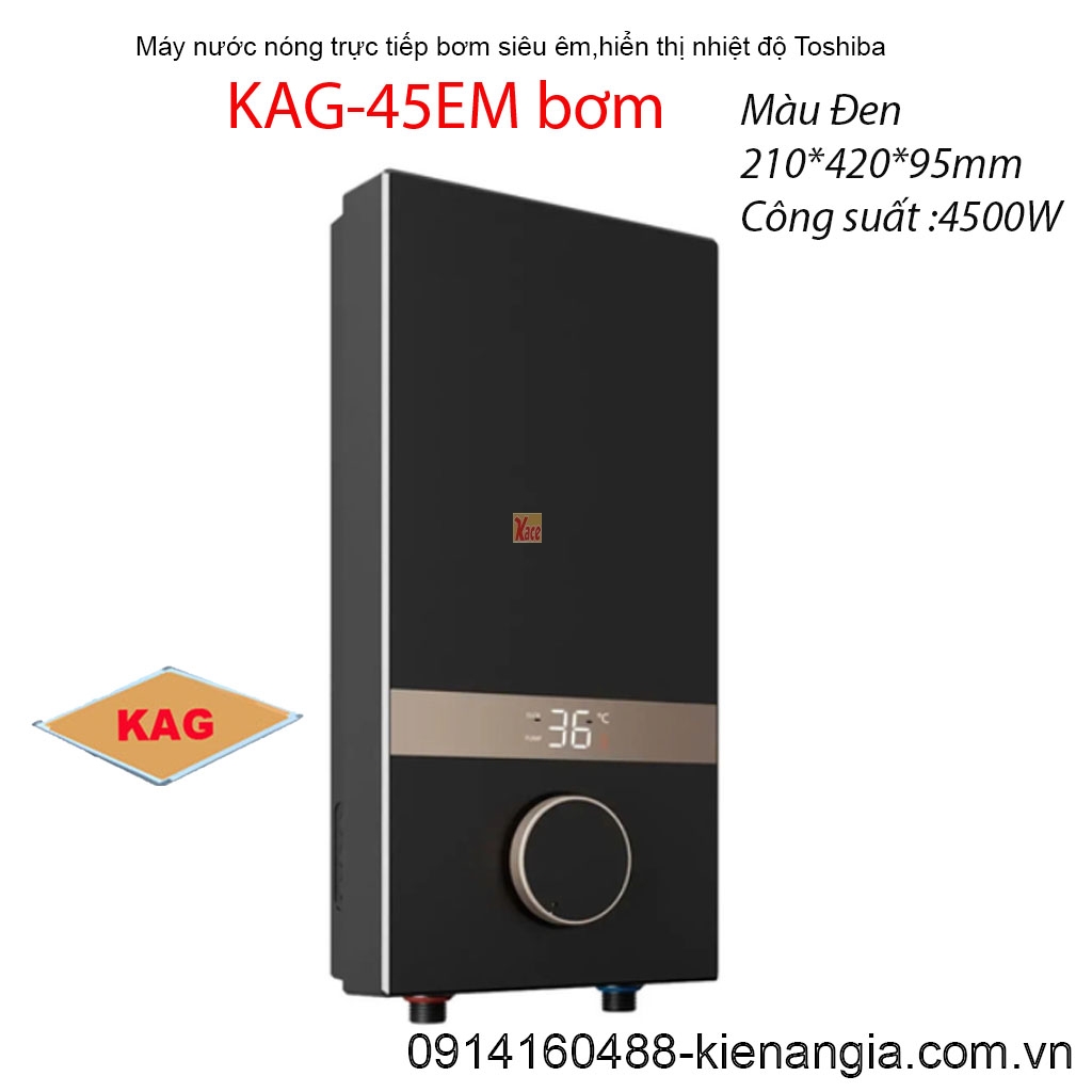 KAG-45EM bơm-May-nuoc-nong-truc-tiep-MAU-DEN-bom-sieu-em-Toshiba-KAG-45EM bơm copy