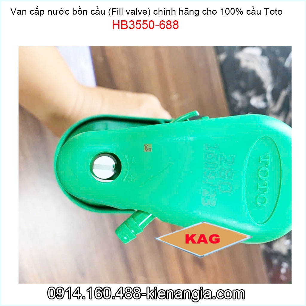 HB3550-688-Van cấp nước bồn cầu (Fill valve) Toto HB3550-688