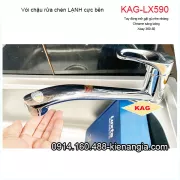 Vòi lạnh chậu rửa chén TAY GẬT GÙ LUXTA chính hãng KAG-LX590