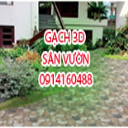 GẠCH SÂN VƯỜN 3D KỸ THUẬT SỐ ĐẸP GIÁ RẺ