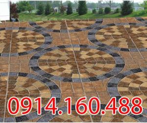 GẠCH 3D LÁT QUÁN CÀ PHÊ SÂN VƯỜN,SÂN CHƠI