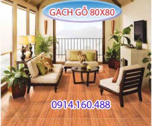 GẠCH GỖ 800x800 ỐP LÁT