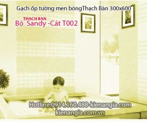 GẠCH ỐP TƯỜNG PHÒNG KHÁCH BỘ CÁT SANDY-THẠCH BÀN