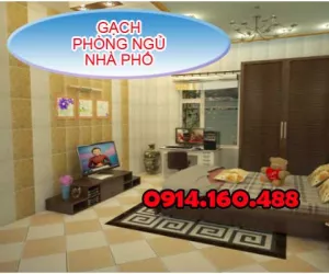 GẠCH ỐP TƯỜNG PHÒNG NGỦ GIA ĐÌNH NHÀ PHỐ CĂN HỘ
