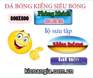 ĐÁ BÓNG KIẾNG 60X60 SIÊU BÓNG PHÒNG KHÁCH